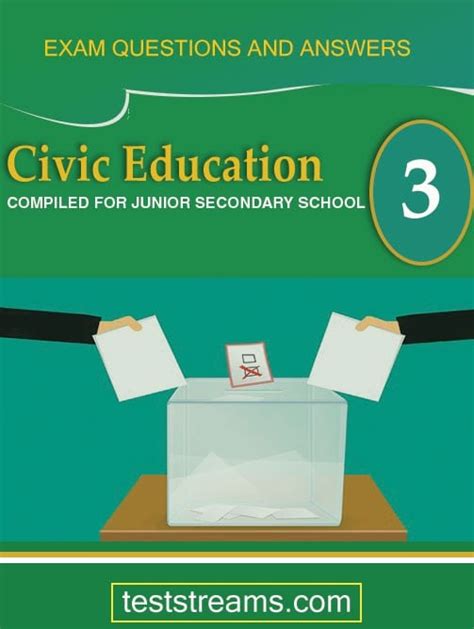 JUNIOR SECONDARY SCHOOL (JSS 3) MOCK <b>EXAM</b> <b>QUESTIONS</b> SECTION A Attempt all the <b>questions</b>. . Civic education exam questions for jss3 second term